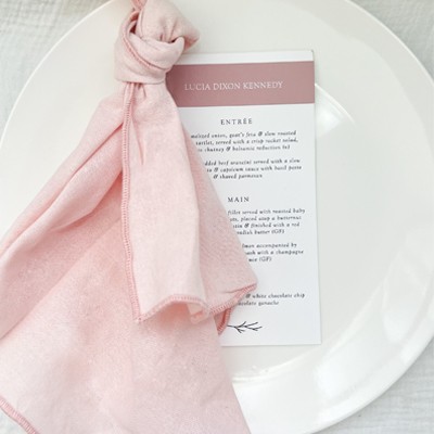 Custom Wedding Menus