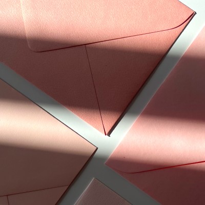 Pink banker Envelopes
